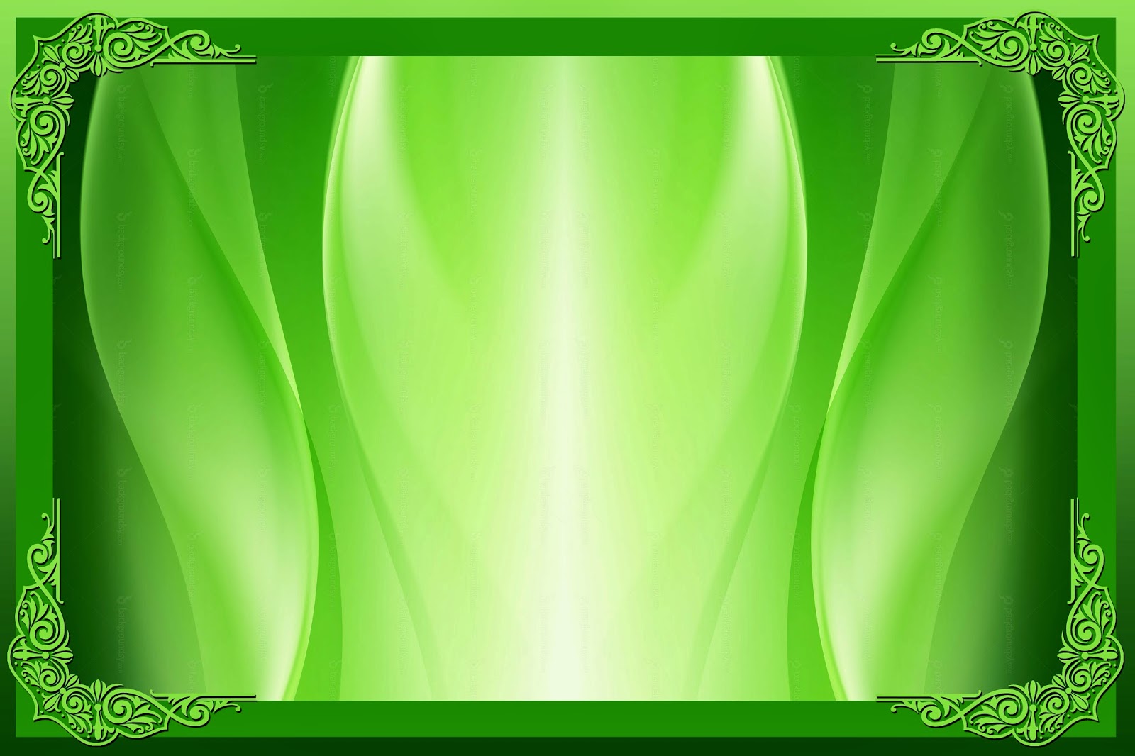 Background Banner Warna Hijau Islami Hd | Ide Perpaduan Warna